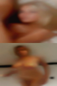 Swinger guys in swinger club bed.